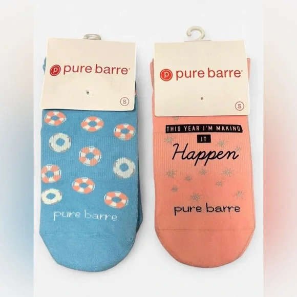 Women’s NWT Pure Barre No-Show Sticky Socks Size Small - Picture 1 of 2
